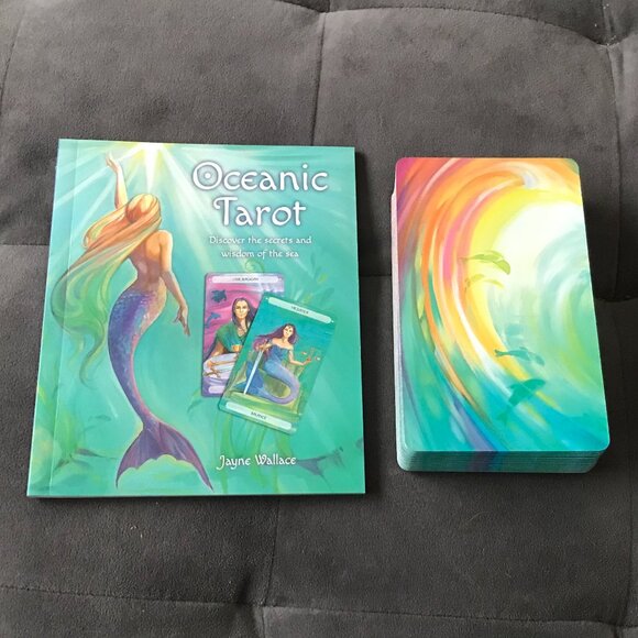 Oceanic Tarot NEW Jayne Wallace Mermaids - Picture 2 of 8